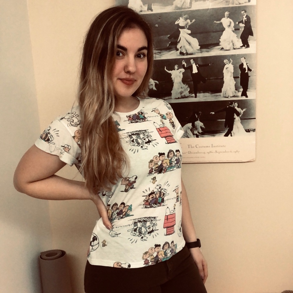 Peanuts tee
